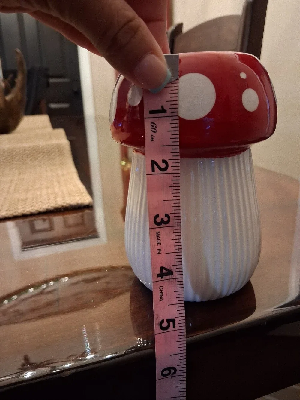 Mushroom Vase Planter